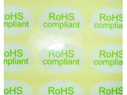 Rohs sticker