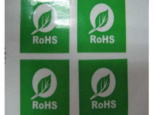 Rohs sticker