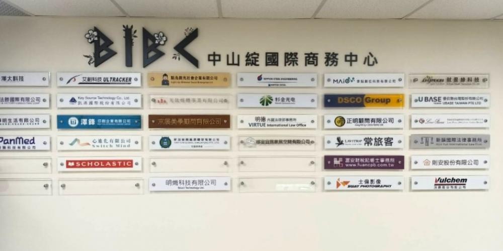 1. Indoor image wall signs